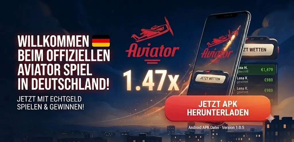 Aviator App Installation auf Android